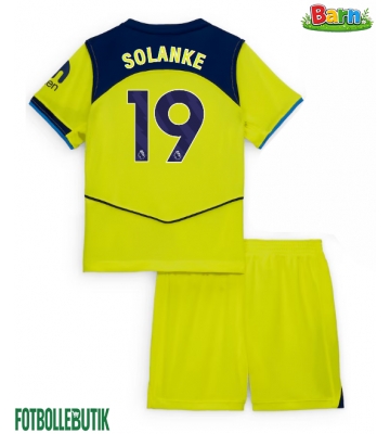 Tottenham Hotspur Dominic Solanke #19 Tredjeställ Barn 2025-26 Kortärmad (+ Korta byxor)